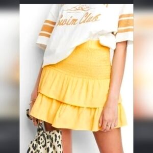 4/$25 BUNDLE SALE! ASCOT AND HART RUCH RUFFLE SKIRT OR TOP! SUMMER IS COMING